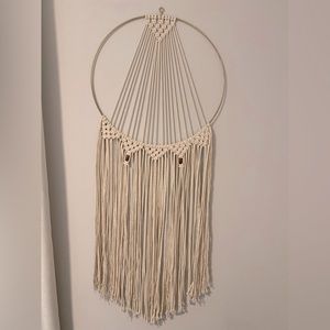 World Market Macrame Dreamcatcher Like New